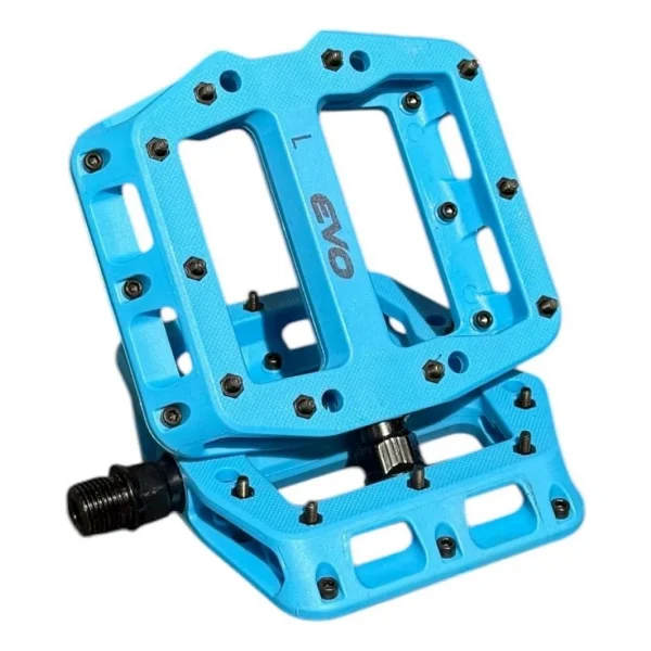 Evo Çivili Platform Pedal Rulmanlı - Mavi - Görsel 4