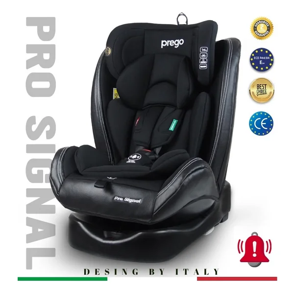 Prego Profix Pro Signal 360 Derece Dönebilen Isofixli Siyah 0-36 Kg Oto Koltuğu - Görsel 9