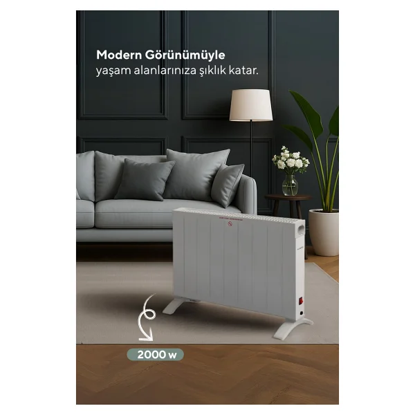 Kumtel Hc-2930 2000 W Konvektör Isıtıcı - Görsel 5