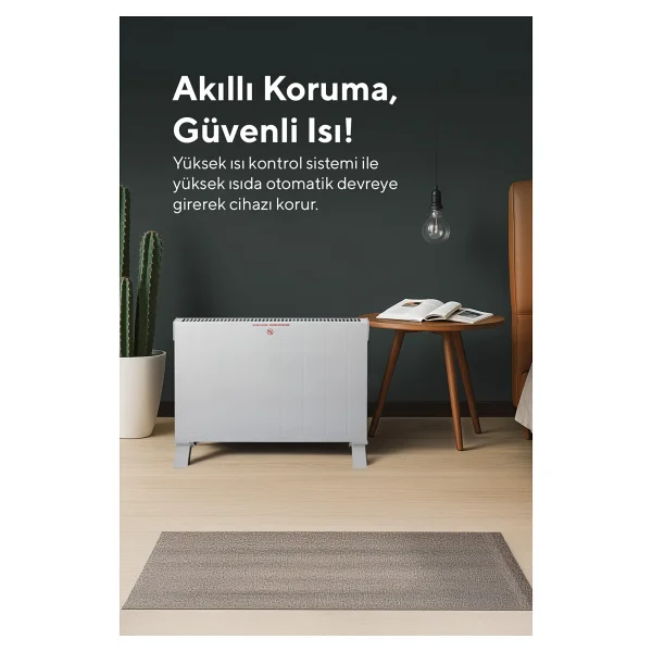 Kumtel Hc-2930 2000 W Konvektör Isıtıcı - Görsel 7