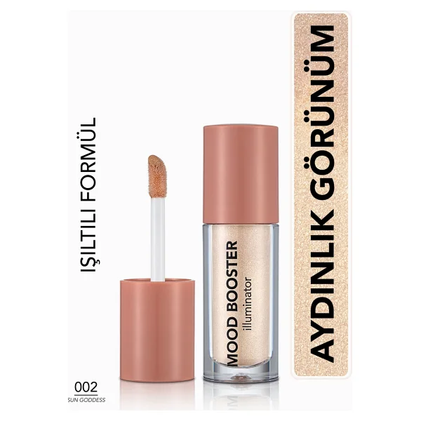 Flormar Mood Booster Hafif Yapılı & Kremsi Dokulu Likit Highlighter - Görsel 2
