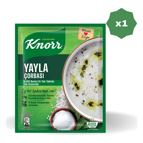 Knorr Yayla Hazır Çorba 70 Gr - Görsel 2
