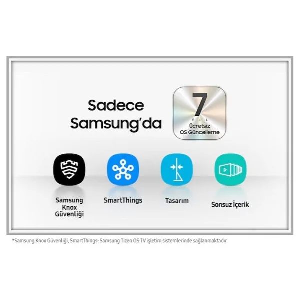 Samsung Crystal 58u8000f 4K Ultra HD 58" 147 Ekran Uydu Alıcılı Smart LED TV - Görsel 3