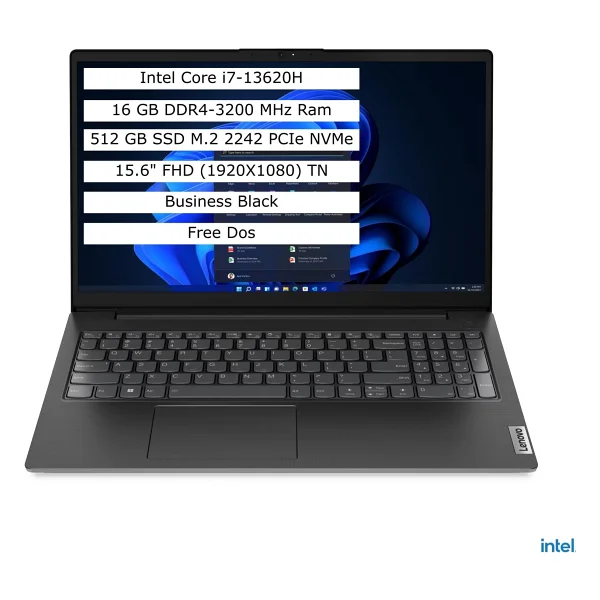 Lenovo V15 G4 Iru 83a100qmtr İ7-13620h 16 GB 512 GB SSD UHD Graphics 15.6" Full HD Notebook - Görsel 5