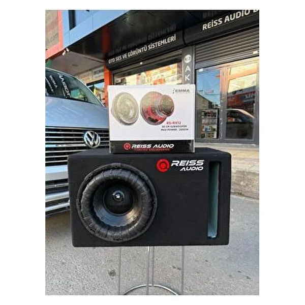 Reiss Audio Rs-Rx12 600 W 30 Cm Subwoofer Oto Hoparlör - Görsel 3