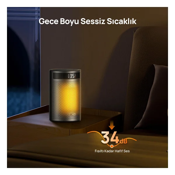 Dreo Atom 416 1500 W Seramik Fanlı Isıtıcı - Görsel 4