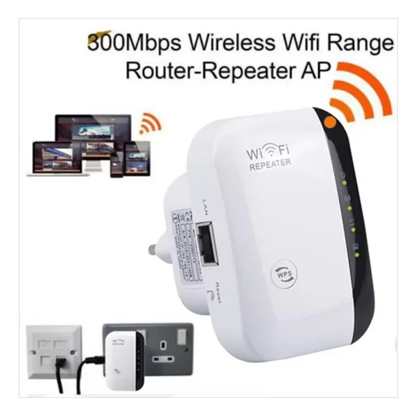 Sonex 300 Mbps Access Point Wi-Fi Repeater Kablosuz Sinyal Güçlendirici - Beyaz - Görsel 3