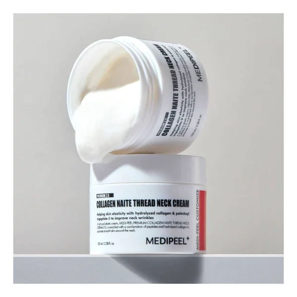 Medipeel Medi-Peel Naite Thread Neck Cream 100 ml Peptit ve Kollajen Içeren Boyun Lifting Kremi M0076 - Görsel 7