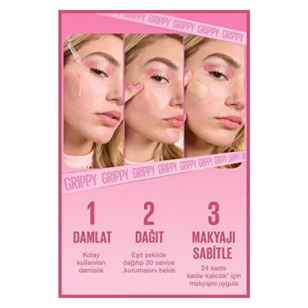 Maybelline New York Grippy 30 Ml Serum Makyaj Bazı - Görsel 7
