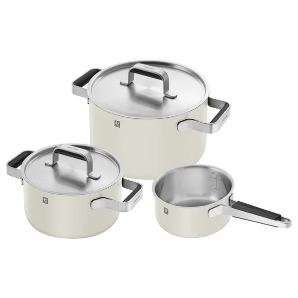 Zwilling Pure 1028807 5 Parça Çelik Tencere Seti - Görsel 6