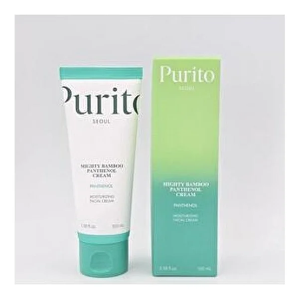Purito Mighty Bamboo Panthenol Cream Güçlendirici Ve Nemlendirici Bambu Özlü Ve Pantenollü Nemlendirici Yüz Kremi 100 Ml - Şeffaf - Görsel 5