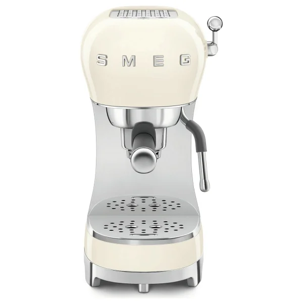 Smeg Ecf02creu Retro Krem Manuel Espresso Makinesi - Görsel 7