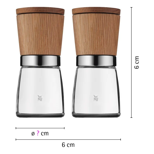 Wmf Nature 2'li Ahşap Baharat Değirmeni - Görsel 3