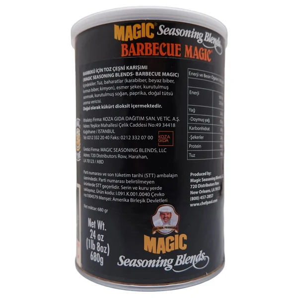 Magic Seasoning Blends Barbekü Baharatı 680 Gr - Görsel 4