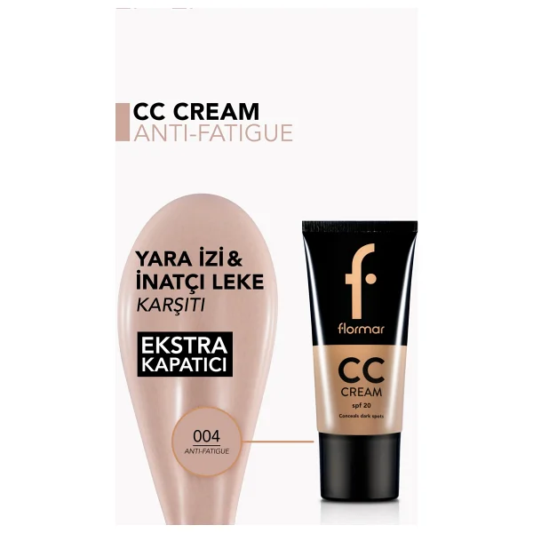 Flormar Ekstra Kapatıcı Spf 20 04 Anti-Fatigue Cc Krem - Görsel 10
