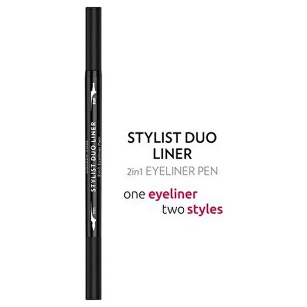 Golden Rose Stylist Duo Liner 2 İn1 Kalem Eyeliner - Görsel 3