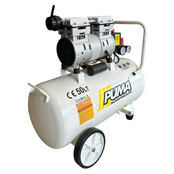 Puma 50 Lt Kompresör (Yağsız-Sessiz 1 Hp) - Görsel 2
