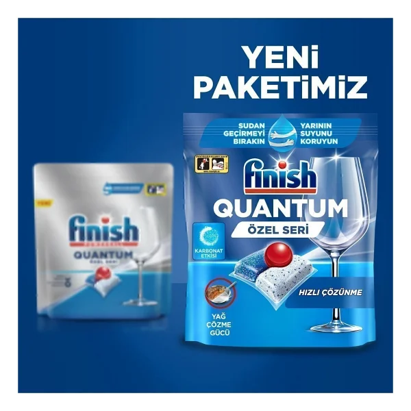 Finish Quantum Bulaşık Makinesi Tableti 100'lü 2 Adet - Görsel 4
