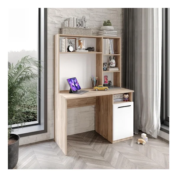 Afilli Ildır Çocuk Odası Takımı Tamamı Mdf Flora Beyaz Aynalı - Görsel 4
