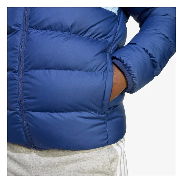 Adidas Synthetic Down Jw2453-Jl7431 Kapüşonlu Lacivert Çocuk Şişme Mont - Görsel 9