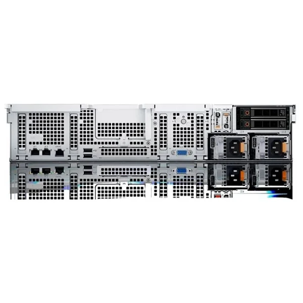 Dell Silver 4410y R760xs Per760xs1spl 16gb DDR5 Rdımm- 480gb SSD- 2x700w 2u Rack Sunucu - Görsel 2