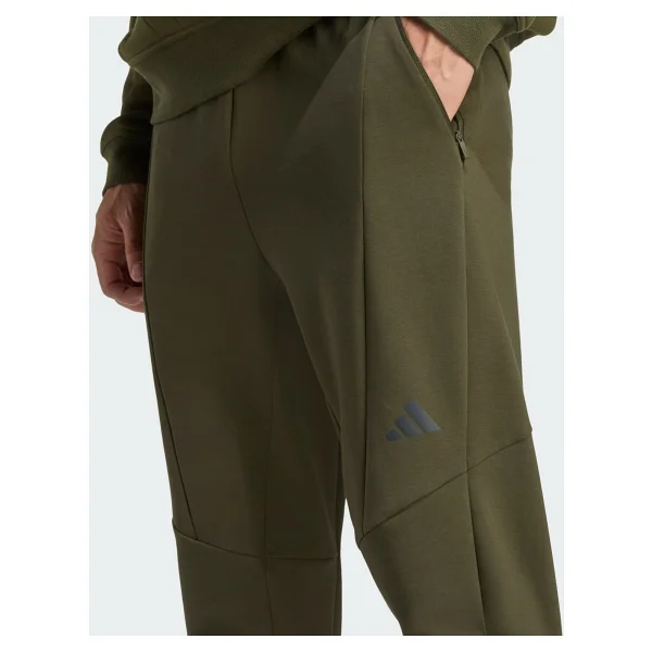 Adidas Designed For Training Spaceknit Jx7326 Haki Erkek Eşofman Altı - Görsel 4