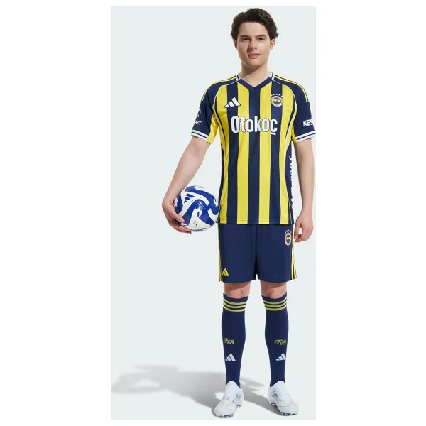 Adidas Kd7282 2025/2026 İç Saha Erkek Çubuklu Fenerbahçe Forması - Görsel 2