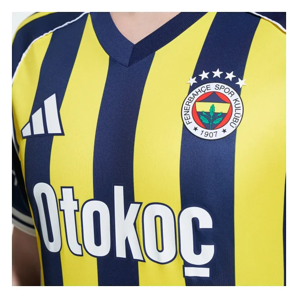 Adidas Kd7282 2025/2026 İç Saha Erkek Çubuklu Fenerbahçe Forması - Görsel 4