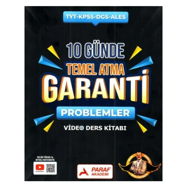 Paraf Yayınları Tyt Problemler Z Takımı 10 Günde Temel Atma Garanti Video Ders Kitabı - Görsel 2