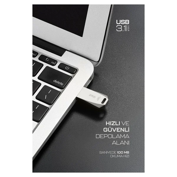 Powerway Premium USB 3.1 256 GB Flash Bellek - Görsel 5