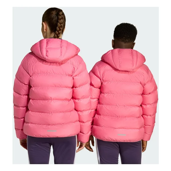 Adidas Synthetic Down Kapüşonlu Çocuk Şişme Mont - Görsel 2