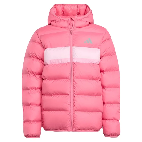 Adidas Synthetic Down Kapüşonlu Çocuk Şişme Mont - Görsel 3