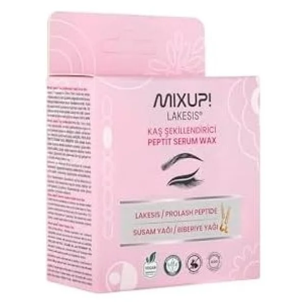Mixup Lakesis Prolash Peptit Kaş Şekillendirici Wax 50 Ml - Görsel 2