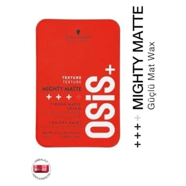 Osis 4 Mighty Matte Güçlü Tutucu 100 Ml Mat Wax - Görsel 2