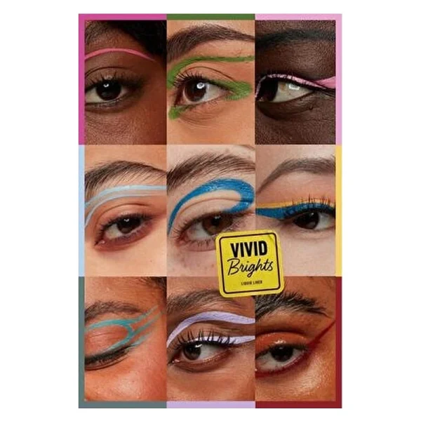 Nyx Professional Makeup Vivid Brights Matte Likit Eyeliner - Görsel 6