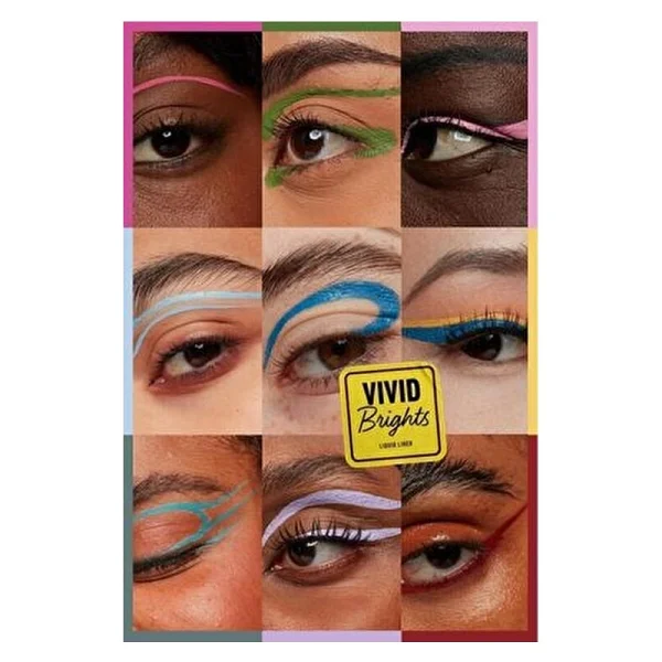 Nyx Professional Makeup Vivid Brights Matte 07 Lilac Link Likit Eyeliner - Görsel 6
