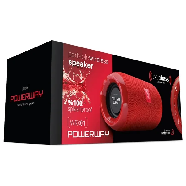 Powerway Wrx01 Bluetooth Hoparlör Siyah - Görsel 3