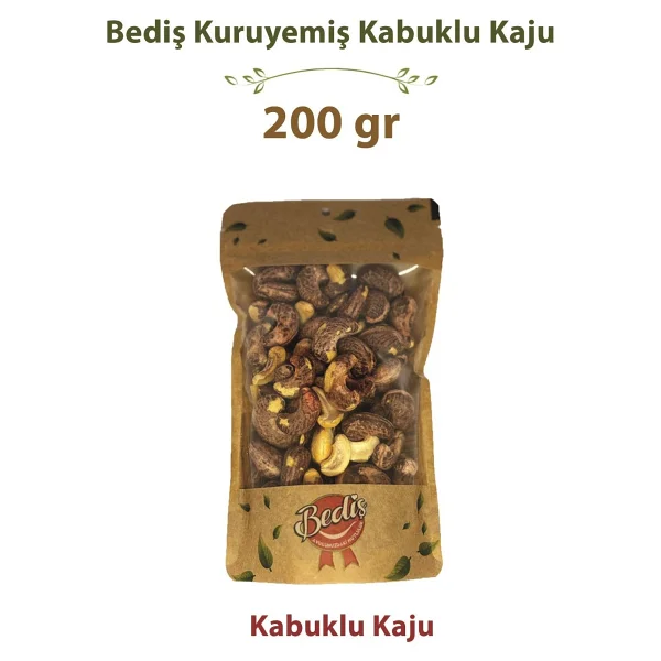 Bediş Naturel Zarlı Kaju 200 Gr - Görsel 2