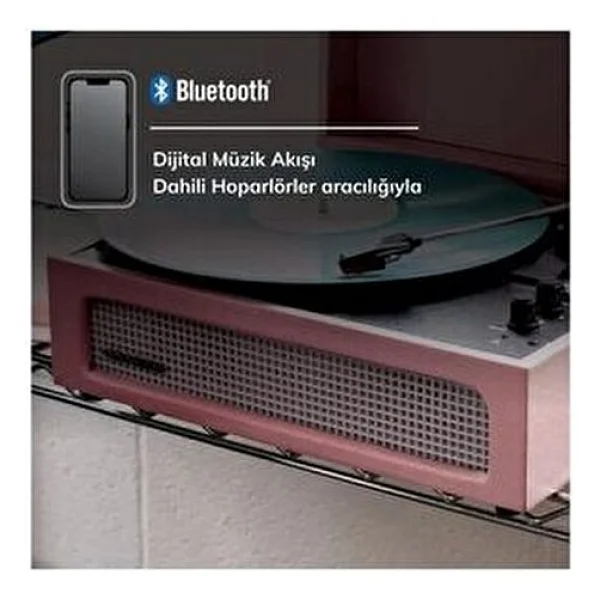 Crosley Voyager 2-Way Pembe Pikap - Görsel 8