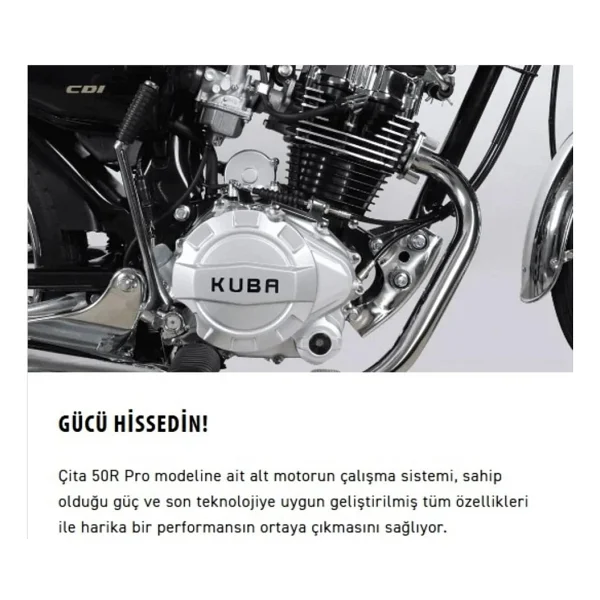 Kuba Çita 50r Pro 49.6 Cc Motosiklet - Görsel 2