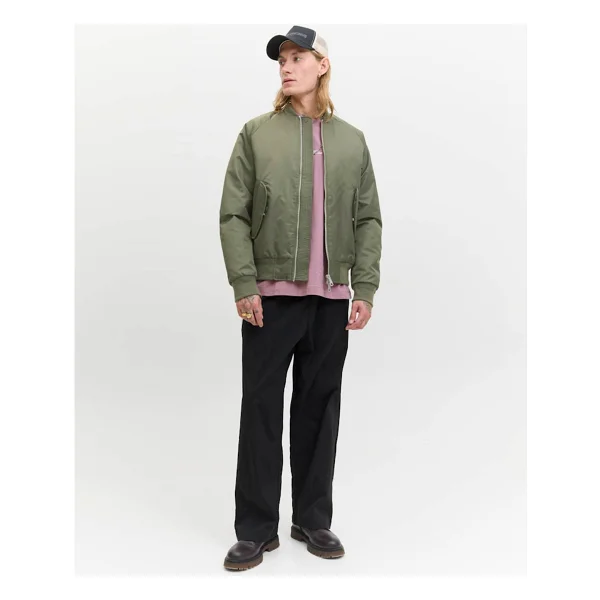 Jack & Jones Jack Jones Motıon Bomber Erkek Ceket 12283301 - Siyah - Görsel 4
