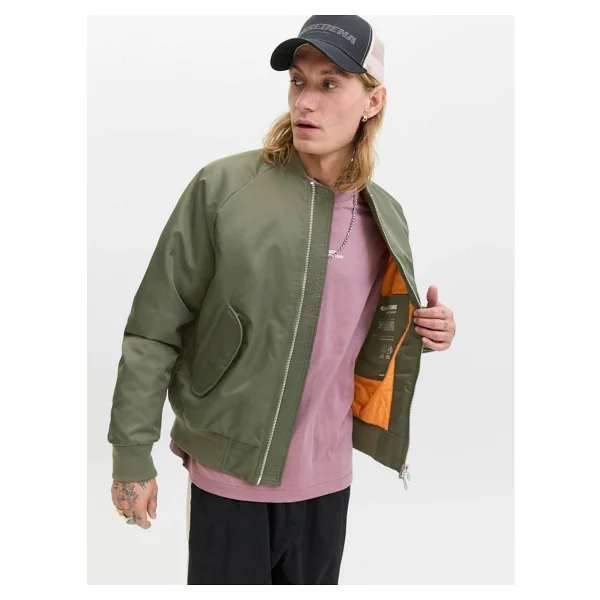 Jack & Jones Jack Jones Motıon Bomber Erkek Ceket 12283301 - Siyah - Görsel 5