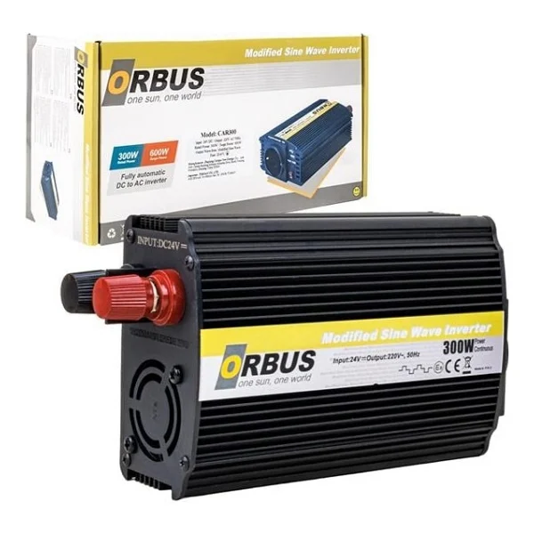 Orbus 24 Volt 300 Watt Modified Sinus İnverter - Görsel 3