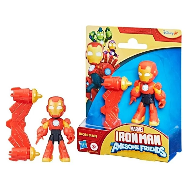 Marvel Iron Man And His Awesome Friends Iron Man Figürü G1467 - Görsel 6