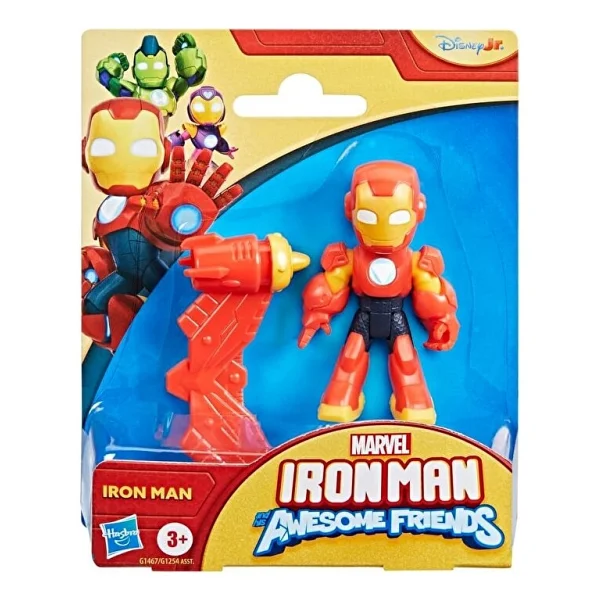 Marvel Iron Man And His Awesome Friends Iron Man Figürü G1467 - Görsel 9