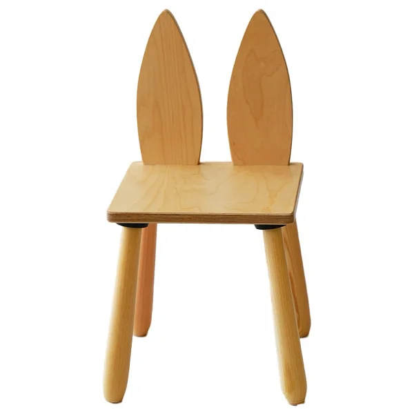 Wood & Joy Doğal Ahşap Çocuk Sandalye Tilki - Görsel 2