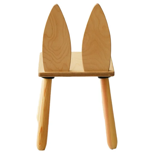 Wood & Joy Doğal Ahşap Çocuk Sandalye Tilki - Görsel 5