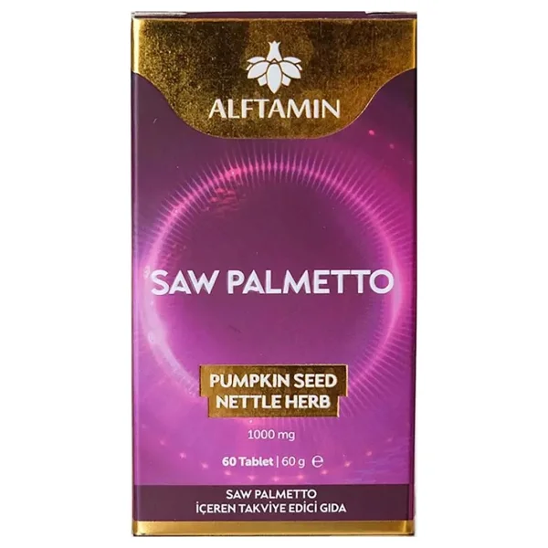 Alftamin Saw Palmetto 1000 Mg 60 Tablet - Görsel 2