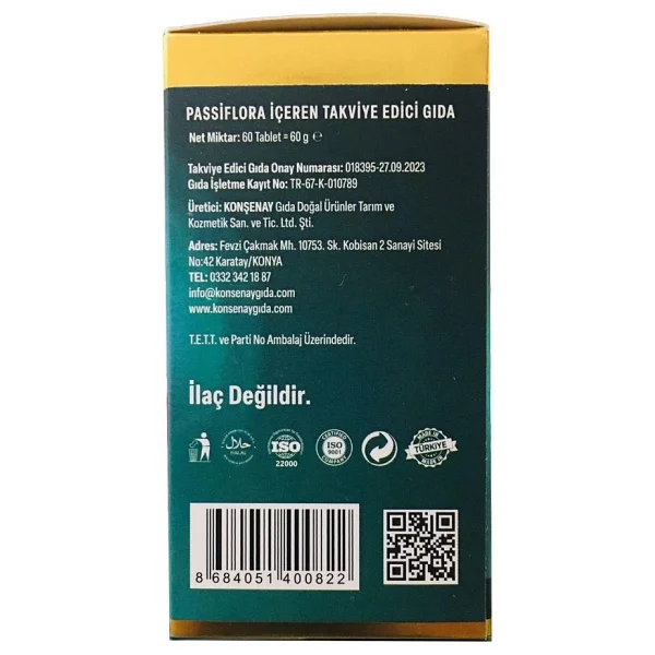 Alftamin Passiflora 1000 Mg 60 Kapsül - Görsel 4