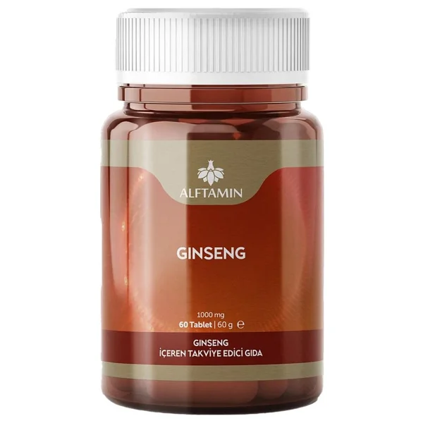 Alftamin Ginseng 1000 Mg 60 Tablet - Görsel 5